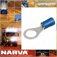 Narva Terminals Ring 4mm Blue 56082Bl BLister Type Pack Premium Quality