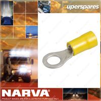 Narva Insulated Ring Terminals 5 - 6 mm Pack Of 12 56088Bl Premium Quality
