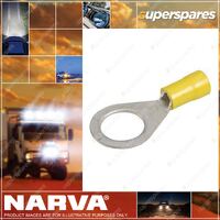 Narva Insulated Ring Terminals 5 - 6 mm Pack Of 12 56093Bl Premium Quality