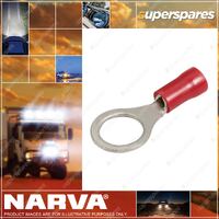 Narva Insulated Ring Terminals Tab Dia 8.4mm wire size 2.5-3mm 56175 Pack of 100