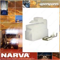 Narva 3 Way Connector Housing With Terminals Amperage Rating 20A Male 56253