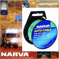 Narva Single Core Cable 4mm X 4M 15Amp Black 5814-4Bk Premium Quality