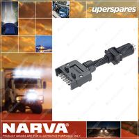 Narva Trailer Socket 7 Flat 7 Small Round Plug 82225Bl Premium Quality