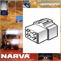 Narva 4 Way Female Quick Connect Connector Housings with Terminals 10 Pack