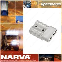 Narva Heavy-Duty 175 Amp Grey Connector Housing with Copper Terminals Blister