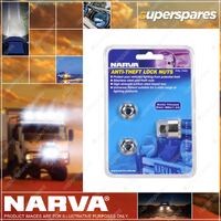 Narva M8 X 1.25 Security Nuts 2 Double row light bars medium work Lamps