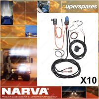 Narva Brand 12 Volt Driving Light & Light Bar Harness Bulk Pack Of 10