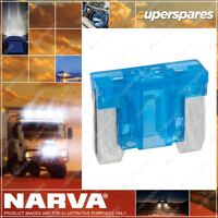 Narva 15 Amp Blue Color Micro Blade Fuse Box Of 25 Part NO.of 52515