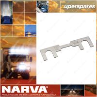 Narva 30 Amp ANG Fuse Strips 41mm x 11mm Pack of 10 Part NO.of 54002