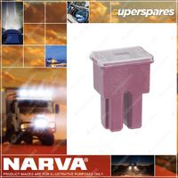 Narva 30 Amp Pink Color Female Plug In Fusible Link Box of 10 Part NO.of 53030