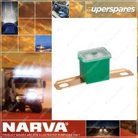 Narva 40 Amp Green Color Fusible Link - Long Tab Box of 10 Part NO.of 53240