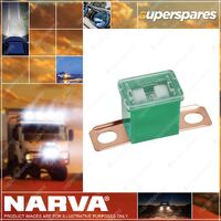 Narva 40 Amp Green Color Fusible Link - Short Tab Blister Pack Of 1