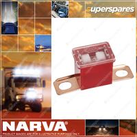 Narva 50 Amp Red Color Fusible Link - Short Tab Blister Pack Of 1