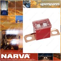 Narva 50 Amp Red Color Fusible Link - Short Tab Box of 10 Part NO.of 53350