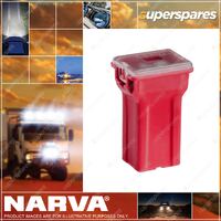 Narva 50 Amp Red Color Mini Female Fusible Link - Plug In Type Pack of 10