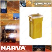 Narva 60 Amp Yellow Color Mini Female Fusible Links - Plug In Box Of 10