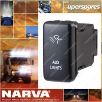 Narva Switch 12V - Aux Light for Toyota Prado 120 Landcruiser 100 79 HiLux Hiace