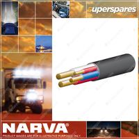 Narva Specialty Trailer Cable 4mm Core Length 30 Meters Red White Blue