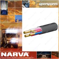 Narva Specialty Trailer Cable 5mm Core 30 Meters Red White Blue Red Violet