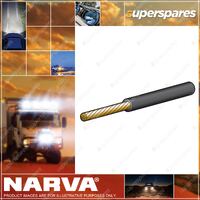 Narva 15 Amps 4mm Black Color Single Core Cable Length 30 Meters 5814-30BK