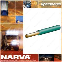 Narva 25 Amps 5mm Green Color Single Core Cable Length 30 Meters 5815-30GN