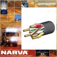 Narva 7 Cores Heavy Duty Ebs Mulitcore Cable 100M Red Black Yellow Brown White