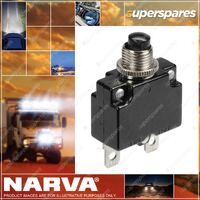 Narva 30 Amp Panel Mount Manual Resetting Circuit Breaker Box of 1