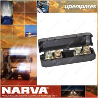 Narva In-Line ANG/ANS Fuse Holder With Cover for use with ANG Metal Fuse Strips