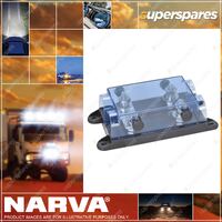 Narva Twin In-Line ANL Fuse Holder With Transparent Cover Part NO.of 54436