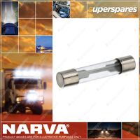 Narva 15 Amp 3Ag Glass Fuse with Internal Soldered Cap Box Of 50 52315