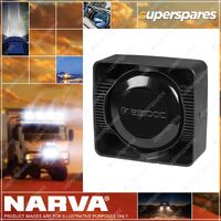 Narva plastic PET polyethylene terephthalate Siren Speaker 11 Ohm 123 Decibels