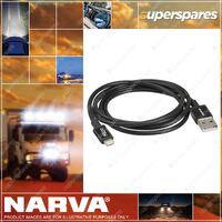 Narva Micro Usb And Lightning Dual Faced Charge And Sync Cable Blister Pack Of 1