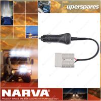 Narva HD Adaptor Cigarette Lighter Plug To Battery Connector Blister Pack
