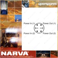 Narva Heavy-Duty Dual Pole Battery Master Switch With Removable Key