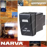 Narva Oe Style L.E.D Bar Switch 38.6x22.5 Premium Quality Brand New