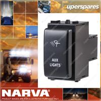 Narva Switch W/ Aux Light for nissan Pathfinder R51 Navara D40 Patrol GU X-Trail