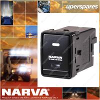 Narva Oe Style Switch Blank for nissan Pathfinder R52 Navara NP300 X-Trail T32