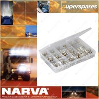 Narva Battery Cable Lug Assortment Contains 165 cable lugs 10 ¨C 70