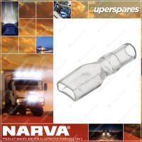 Narva Blade Terminal Insulator To Suit 6.3mm female Pack of 100 Part NO.of 56244