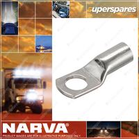Narva 6mm Cable Size 35 Stud Straight Barrel Cable Lug Pack Of 10