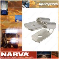 Narva Non Insulated - 6.3 X 0.8mm 2-Way Male/Female Connector 100 Pack