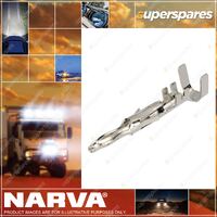 Narva 3.0mm Male Pin Weatherproof Connector Terminal 50 Pack Part NO.of 56231