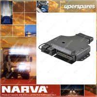 Narva 7 Pin Flat Trailer Socket With Heavy Duty Connector Blister Pack