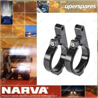 Narva 2.5 Bull Bar Tube Mount Bracket For Single Row Light Bar Part NO.of 72294