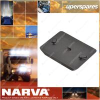 Narva Ultima Driving Light Bull Bar Adaptor Plates Pair Part NO. of 74147