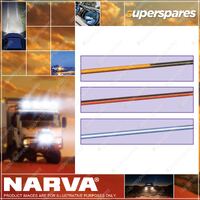 Narva Multi-Function Auxiliary Light Bar Amber/Red Color/White 85044ARW