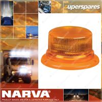 Narva Eurotech Low Profile LED Strobe/Rotator Light Amber Class 2 0.7A at 12V