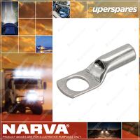 Narva 6mm Cable Size 25 Stud Straight Barrel Cable Lug Pack Of 10