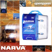 Narva H1 12 Volt 55W Sapphire Plus 50 Halogen Headlight Globes Bl2 Blister of 2