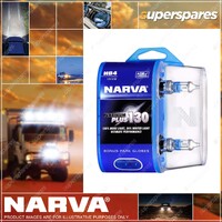 Narva HB4 12V 51W Platinum Plus 130 Halogen Headlight Globes Bl2 Blister of 2